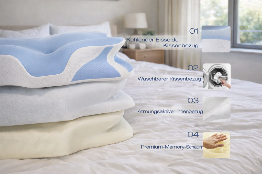 MyCloudora Ergonomisches Kissen 2.0
